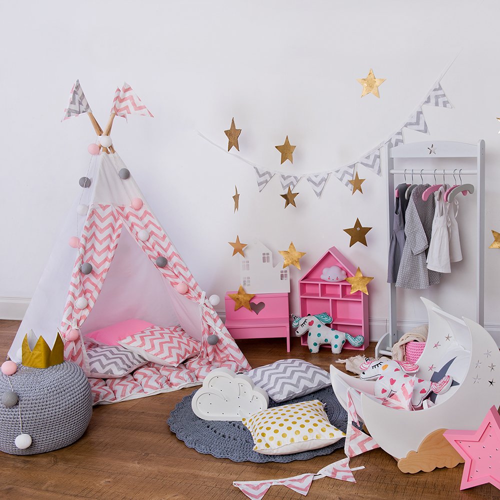 Детский сундук для игрушек розовый с сердечком VAMVIGVAM  282042 Розовый Santreyd  - Вид №3