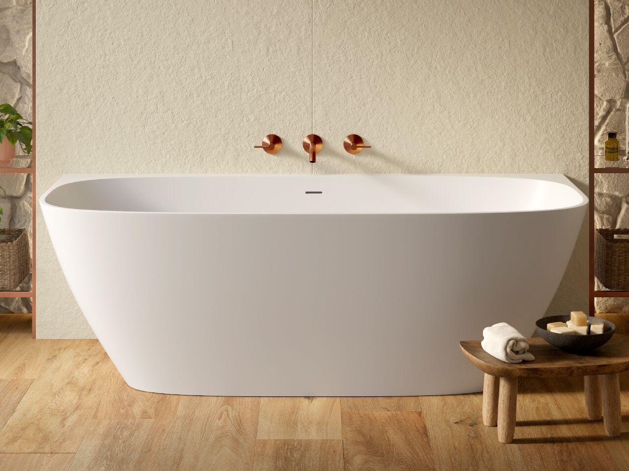 Овальная ванна в Долотеке© Acquabella Acquawhite ARCH-00083276