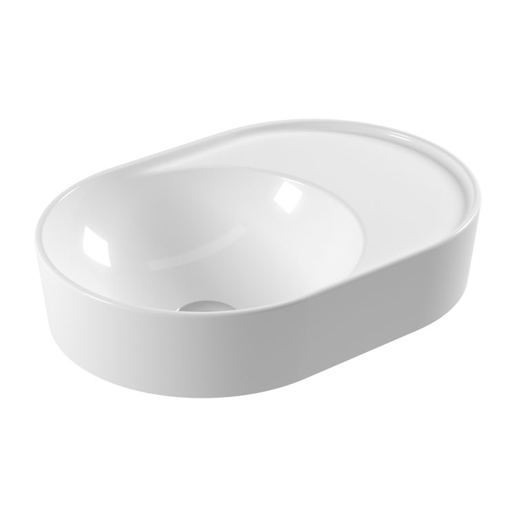 Sp40  SP40 Умывальник с сапфировым стеклом 50x35см Eca 