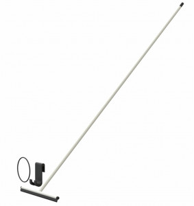 FROST Стеклоочиститель для душа, длинный » белый Нержавеющая сталь Белый N1946-1-W