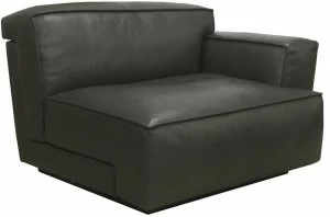 Duvivier Canapés Угловое модульное кожаное кресло с подлокотниками Auguste Augbdg11, augbdg12