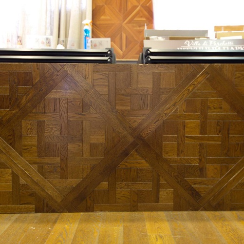 Модульный паркет Marco Ferutti Versailles Versailles Кембридж Дуб с брашью (Текстурированная) 600х600 мм 2600600017 - Вид №1