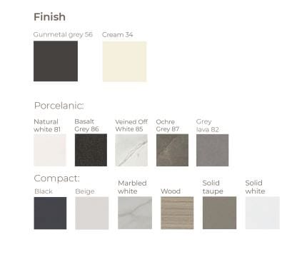 Алюминиевый квадратный садовый журнальный столик с керамической столешницей POINT Long Island ARCH-00047276 - Вид №5