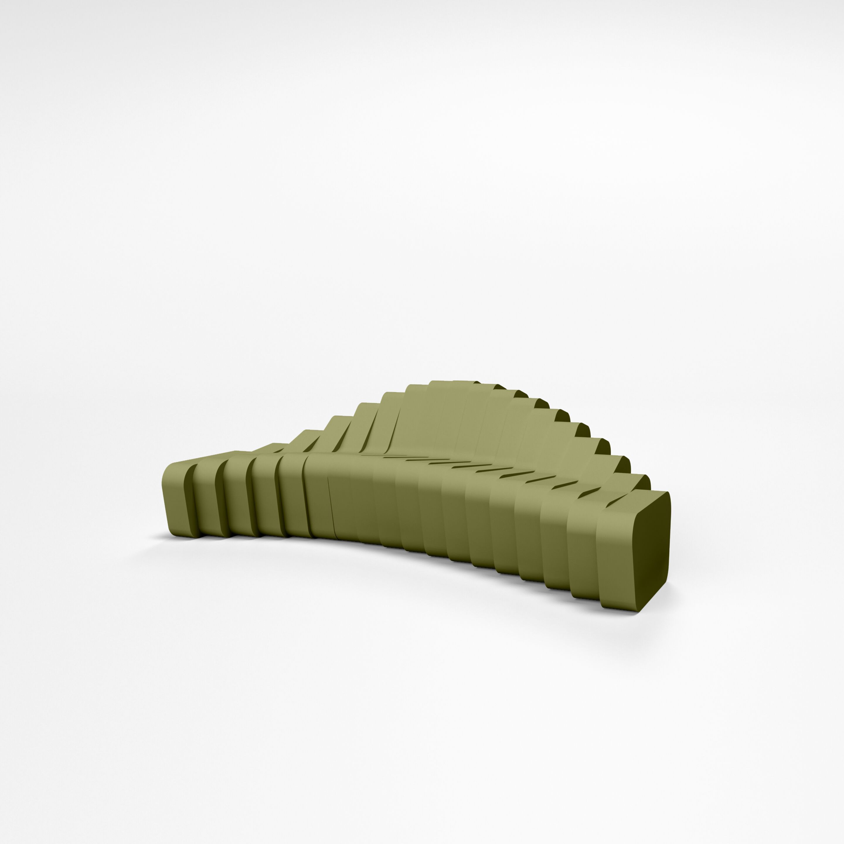 Модульный изогнутый диван с пенопластовым покрытием SIXINCH Cliffy ARCH-00045746 - Вид №32