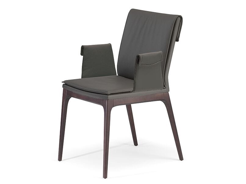 Кожаный стул с подлокотниками Cattelan italia София ARCH-00058169