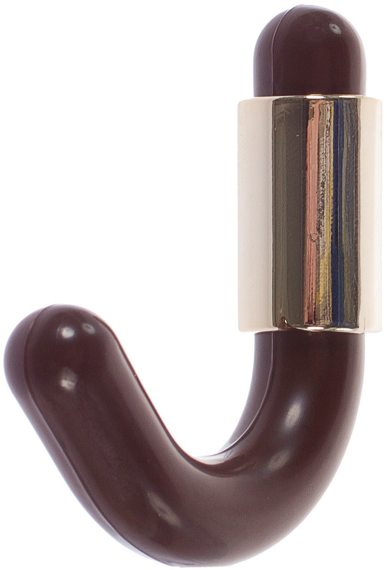 10528773 Крючок малый 111/113 70 мм ПВХ цвет коричнево-золотой STLM-0000624 ELIKOR