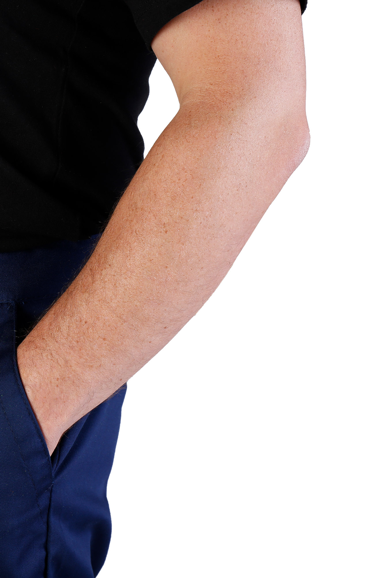 68043 Брюки рабочие укороченные "Труд" темно-синие  Летняя спецодежда  размер 56-58/170-176  - Вид №3