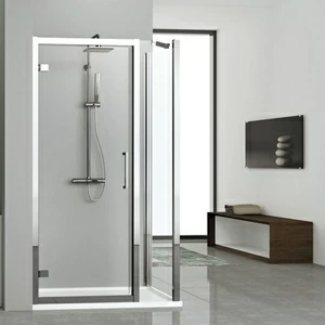 Двери в нишу 120 см KUADRA G+1F Novellini KUADRA