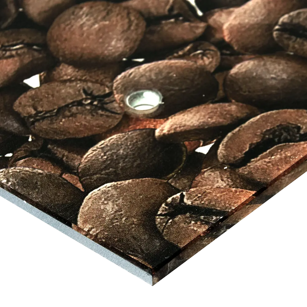 Стеновая панель Кофе 90x0.6x60 см стекло цвет бело-коричневый Santreyd STLM-2052391 - Вид №1