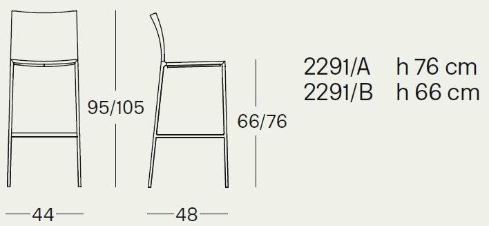 Zanotta Высокий стул с обивкой sun-id-1422019 - Вид №5