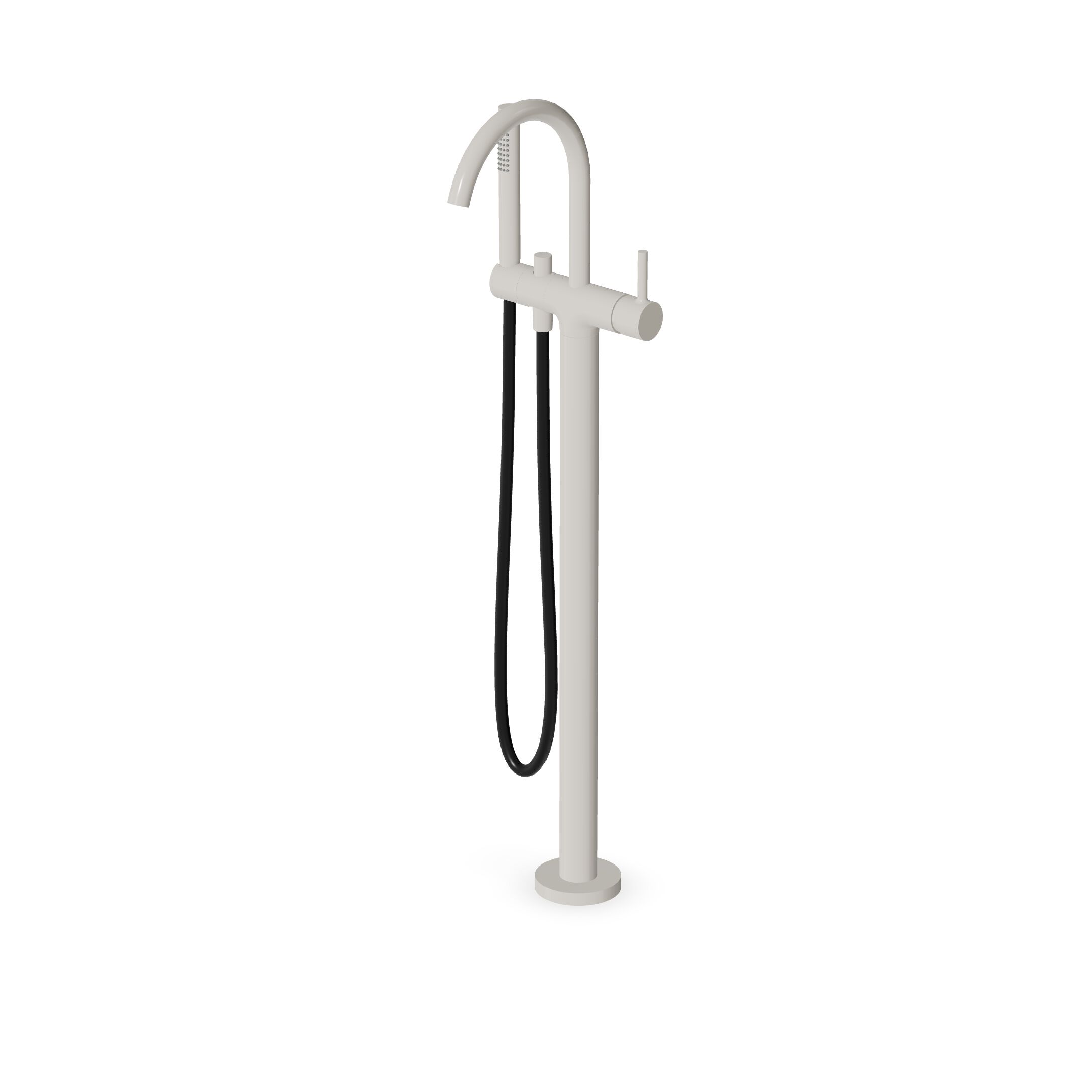 Однорычажный смеситель для ванны с ручным душем Zucchetti Pan S ARCH-00059232 - Вид №5