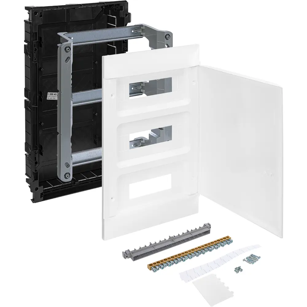 Щит распределительный встраиваемый Legrand Practibox S 36 модулей IP40 пластик цвет белый STLM-2062291 - Вид №3