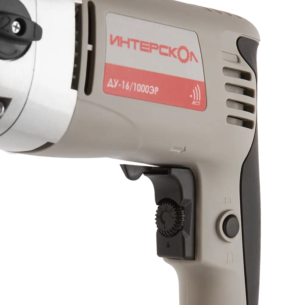 Ударная дрель Интерскол ДУ-16/1000ЭР с регулировкой оборотов 11751707 STLM-0001475 - Вид №7