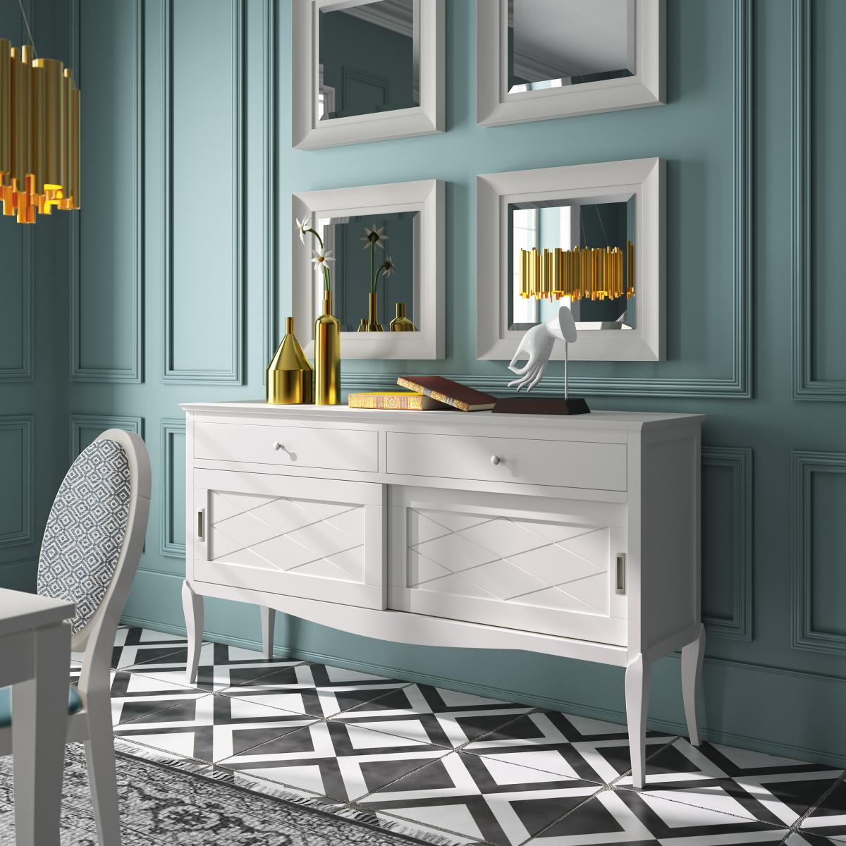 090639 Сервант деревянные дверцы Grupo Seys Basilea Santreyd 