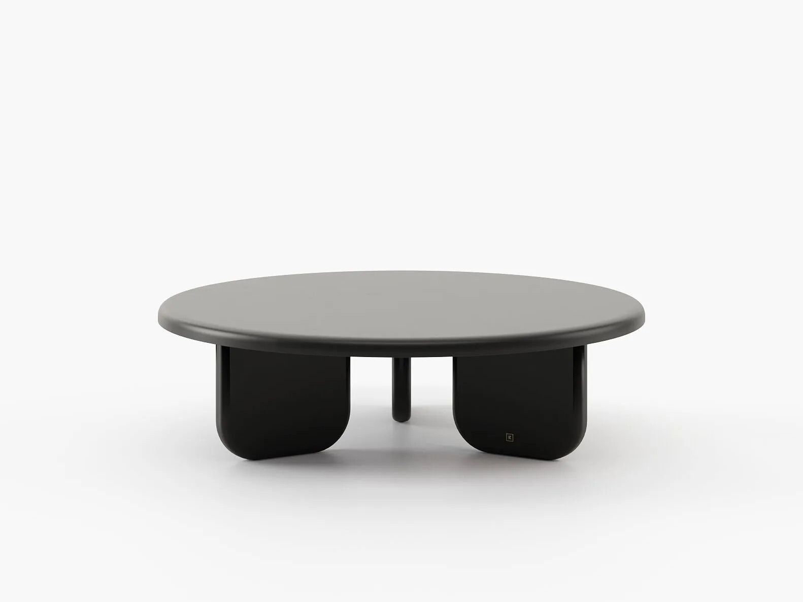 Круглый деревянный журнальный столик Laskasas Canvas ARCH-00151440 - Вид №8