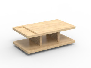 Журнальный столик из ясеня