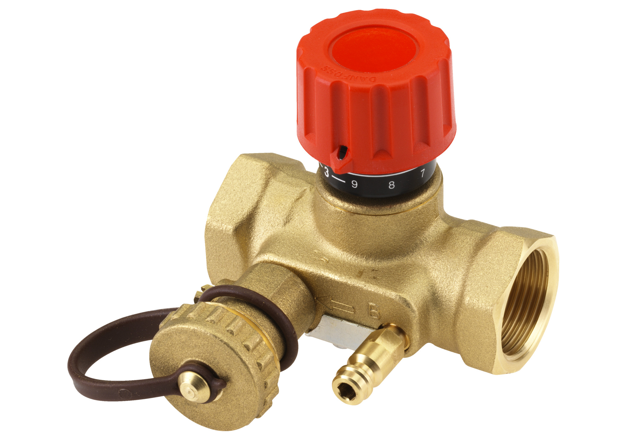 Danfoss Ручной балансировочный клапан MNT с внутренней резьбой MNT Клапан балансировочный DN 25 003Z2333  - Вид №17