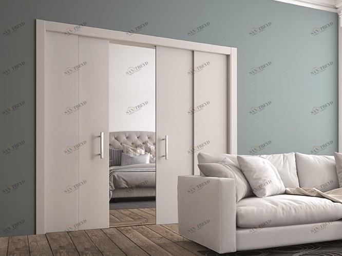 PROTEK® Рама стойки для двойной раздвижной двери Basic sun-id-1382218