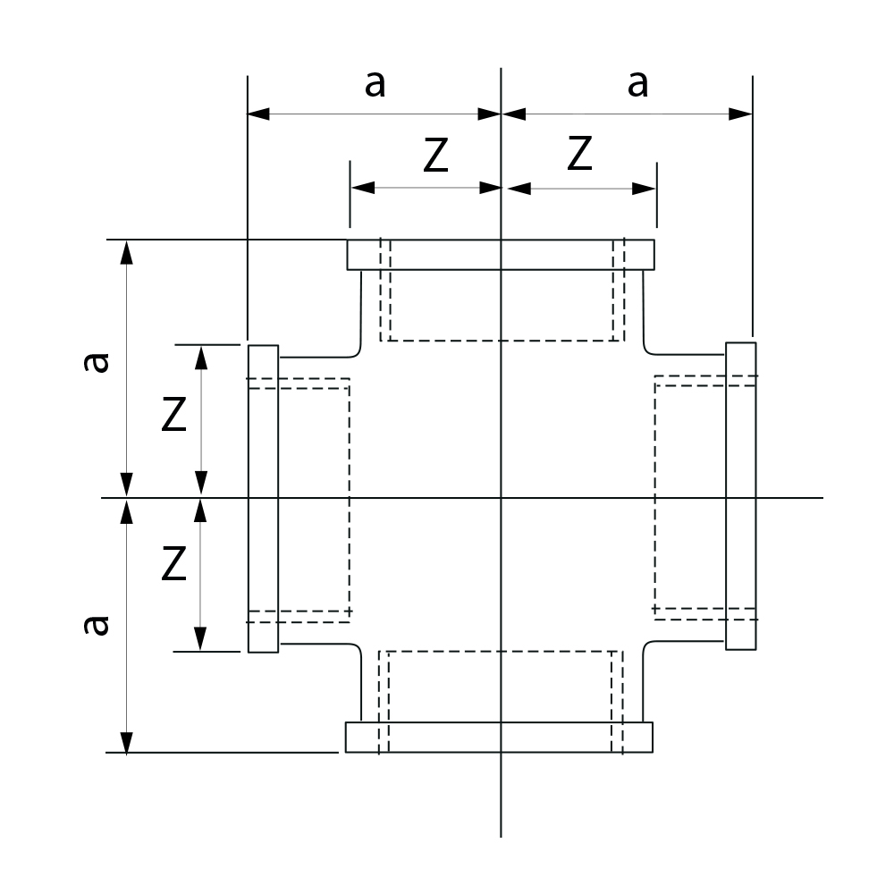 3180004000000 Тройники Tece  - Вид №1