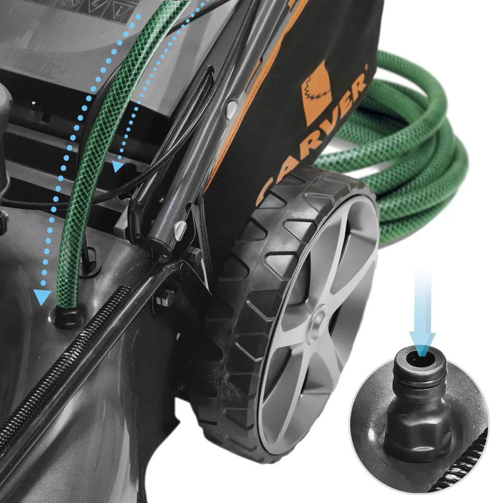 Газонокосилка бензиновая самоходная Carver LMG-2651DMS 3.5 л.с. 50.8 см STLM-2083657 - Вид №8