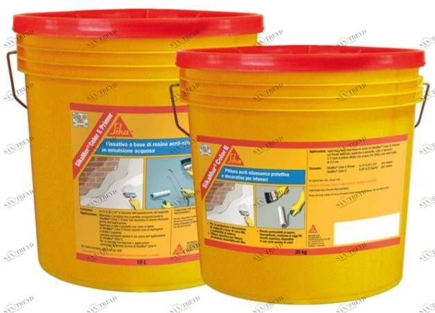SIKA ITALIA Дышащая краска на водной основе Sikamur® sun-id-1488342