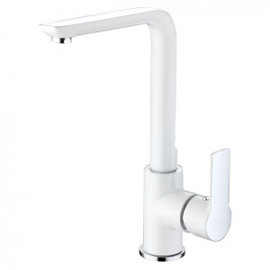 35-03P OLIMP white  Смеситель для кухни  ARGO kran