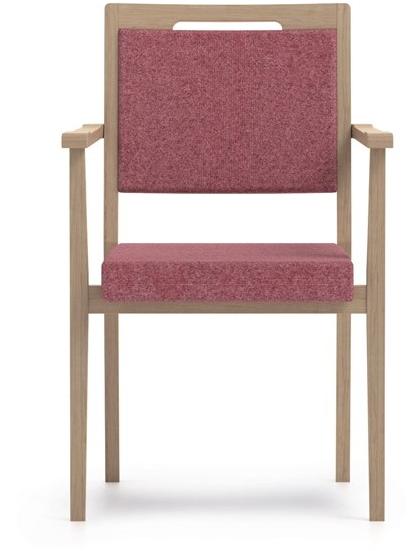 PIAVAL Штабелируемый тканевый стул с подлокотниками Swing | health & care 32-15/6 - Вид №1