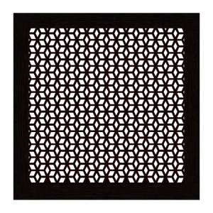 Экран для радиатора Илона МДФ 60x60 см венге 85304933 STLM-2150930