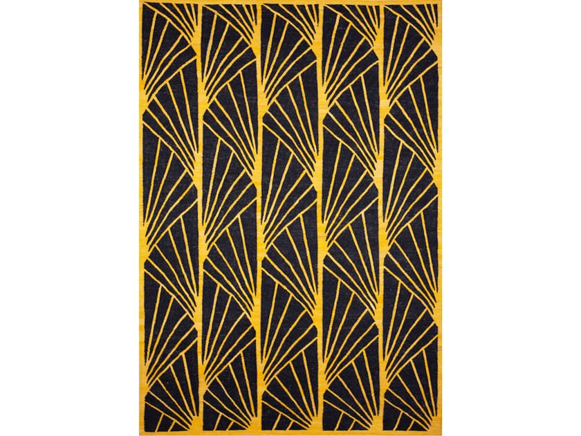 Прямоугольный ковер ручной работы из шерсти с плоской текстурой Zollanvari Designer Flatweaves ARCH-00013305