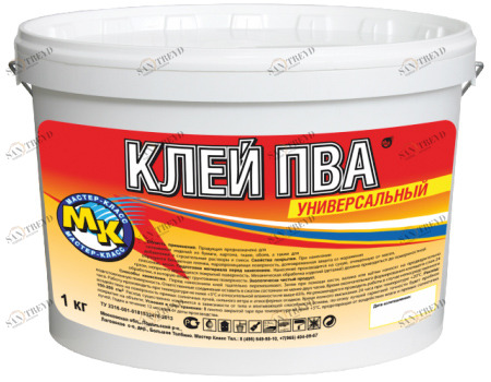 Клей ПВА универсальная Мастер-Класс 10кг 5468