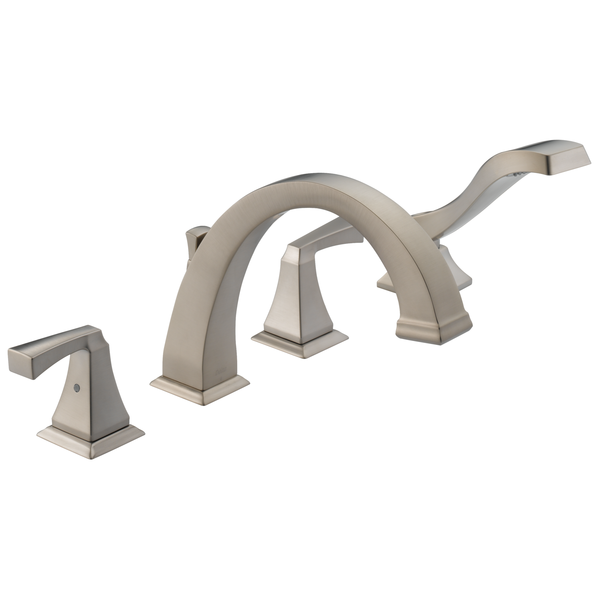 T4751-SS Римская ванна с ручным душем Delta Faucet Dryden Нержавеющая сталь 