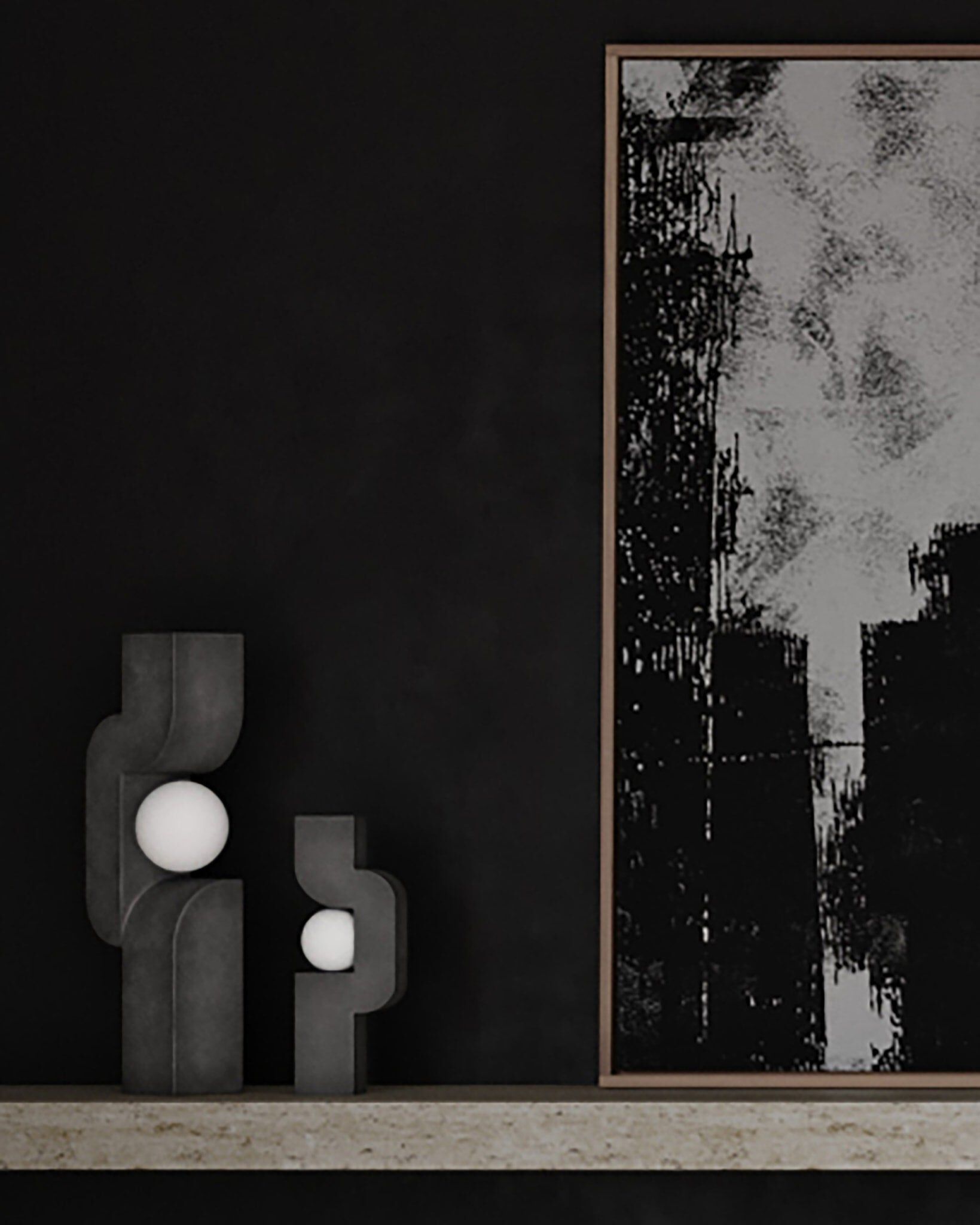 Керамическая светодиодная напольная лампа 101 Copenhagen сидящий человек ARCH-00110471 - Вид №5