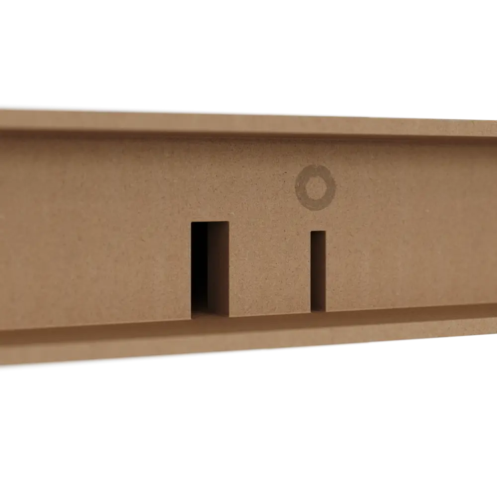 Полка настенная Spaceo Agata 80x23.5 см МДФ цвет синий STLM-2005932 - Вид №3