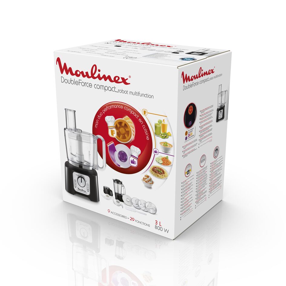 5323272 Кухонный комбайн Moulinex FP546811 черный STDN-0124014 - Вид №5