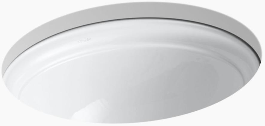 K-2336-58 Накладная раковина под столешницу  прямоугольная Kohler  - Вид №1