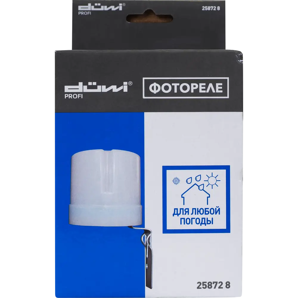 Фотореле Duwi FR-02 для автоматического управления освещением 25А 82112756 STLM-0019358 - Вид №3