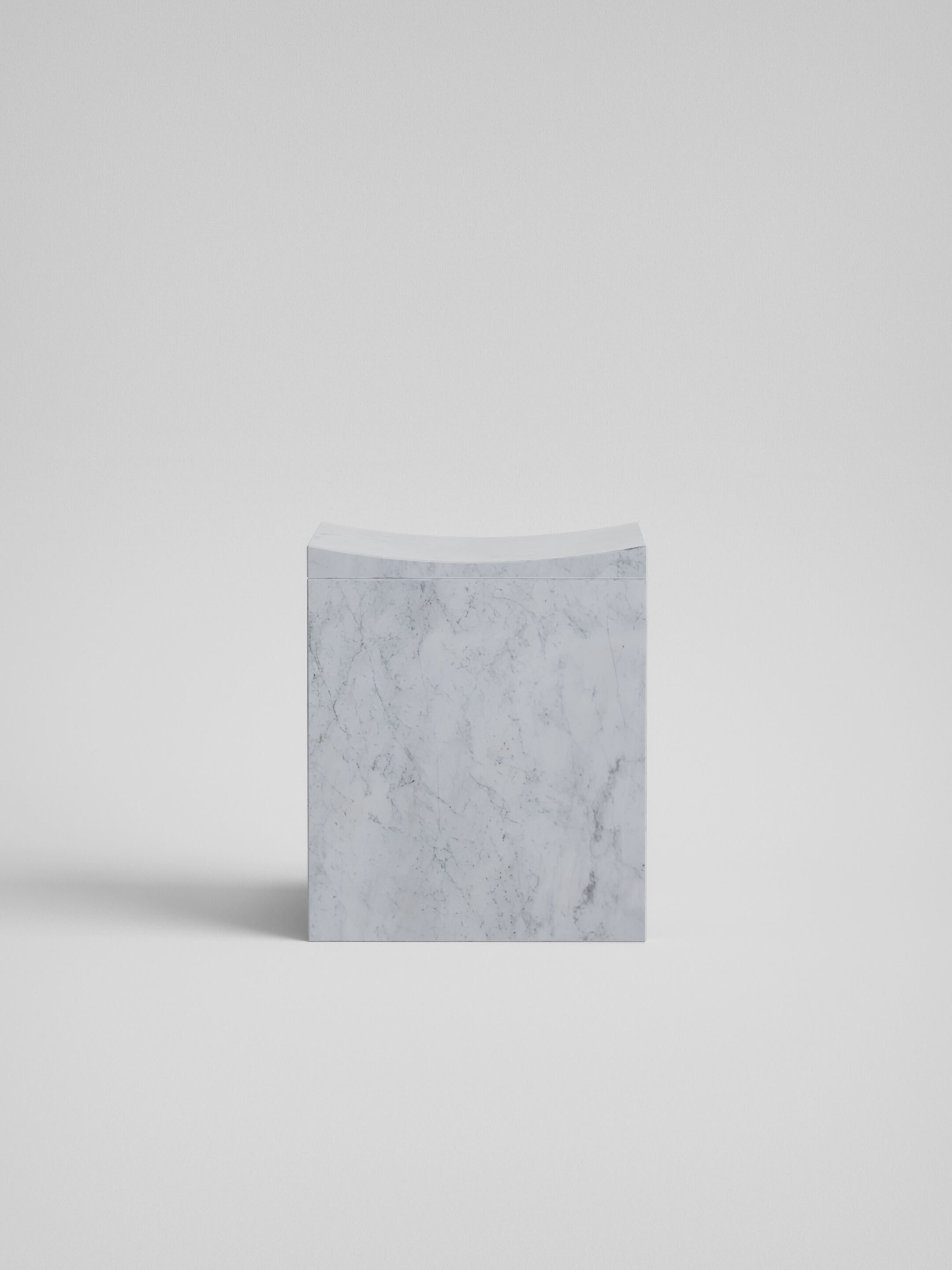 Табурет из каррарского мрамора Pistore Marmi Pistore Marmi X McGannon Saad ARCH-00073113 - Вид №1