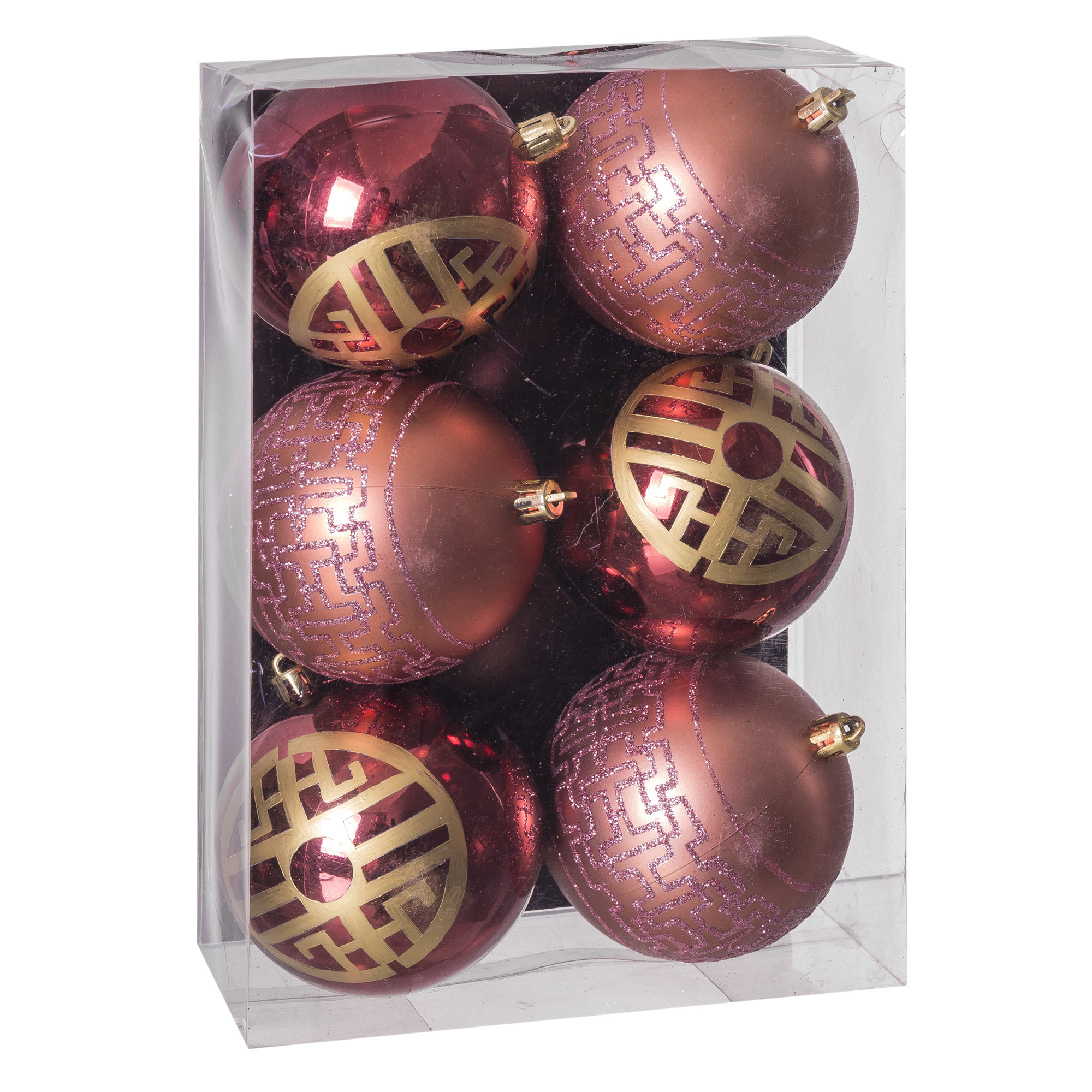 DZ-115-920 ЕЛОЧНАЯ ИГРУШКА, НАБОР 6 ШТ TO4ROOMS 