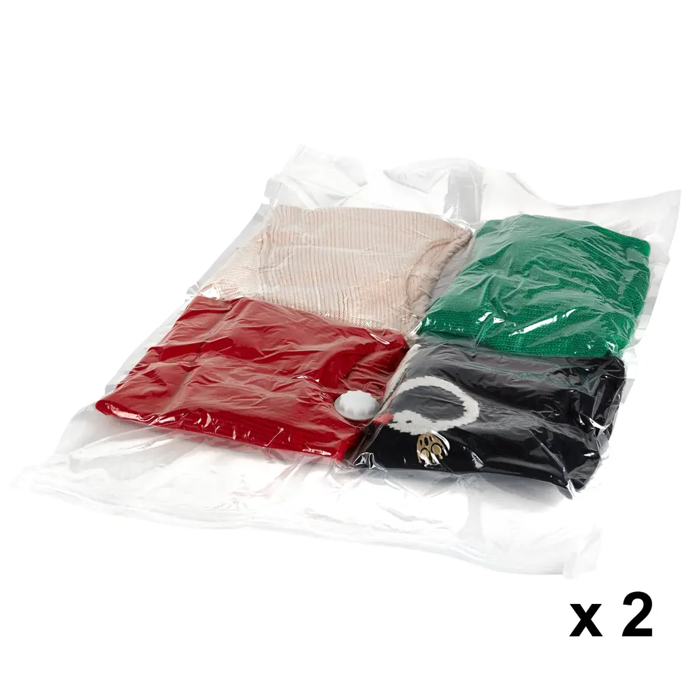 Вакуумный пакет Spaceo 60x90 см пластик цвет прозрачный 2 шт STLM-2166920 - Вид №3