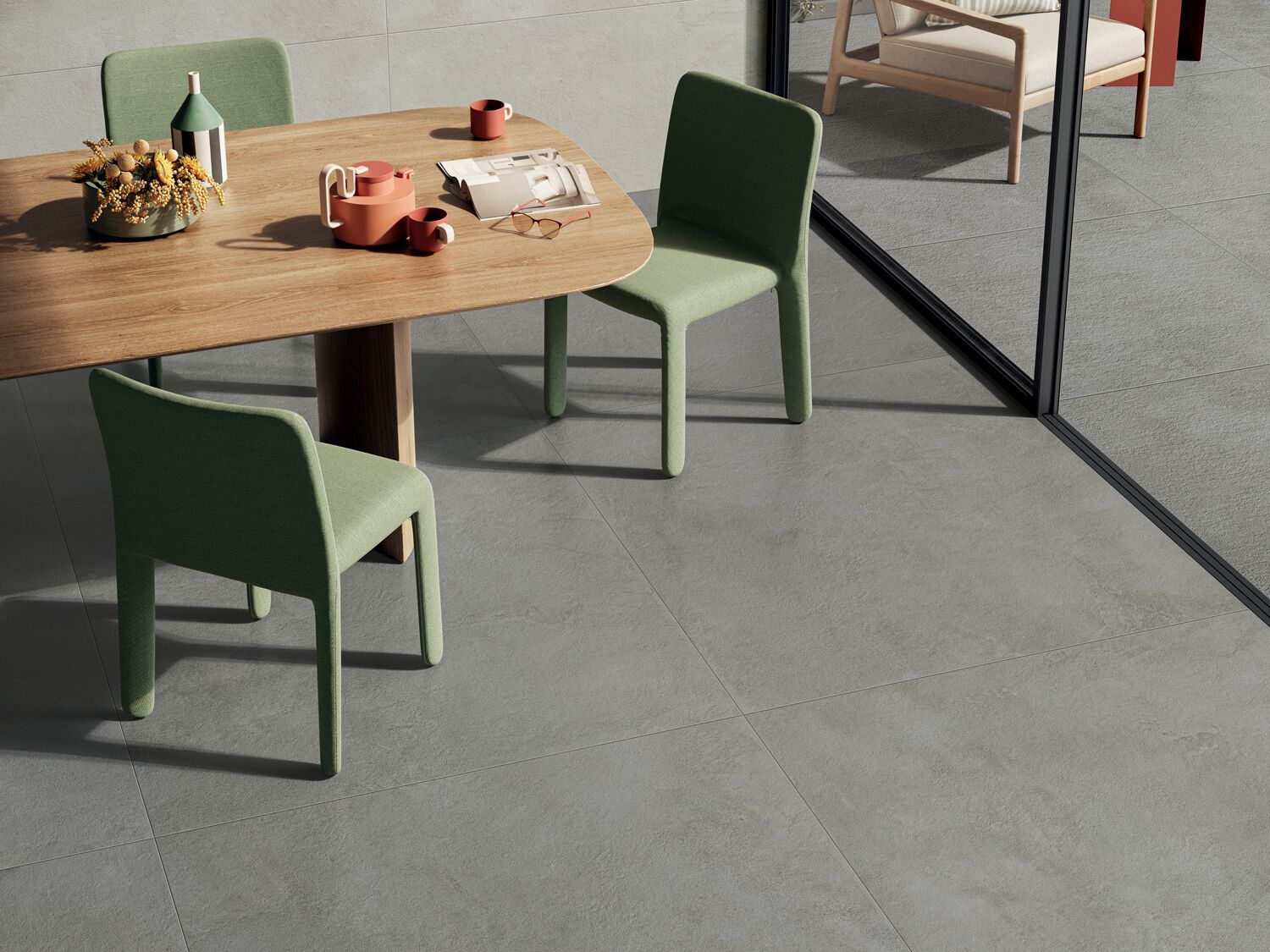 Пол / облицовка керамогранита с эффектом камня Panaria Ceramica La Matiére ARCH-00035249