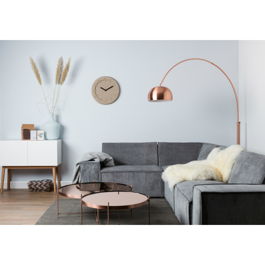 Пуф для дивана James, угловой, светло-серый Zuiver 3200155 - Вид №1