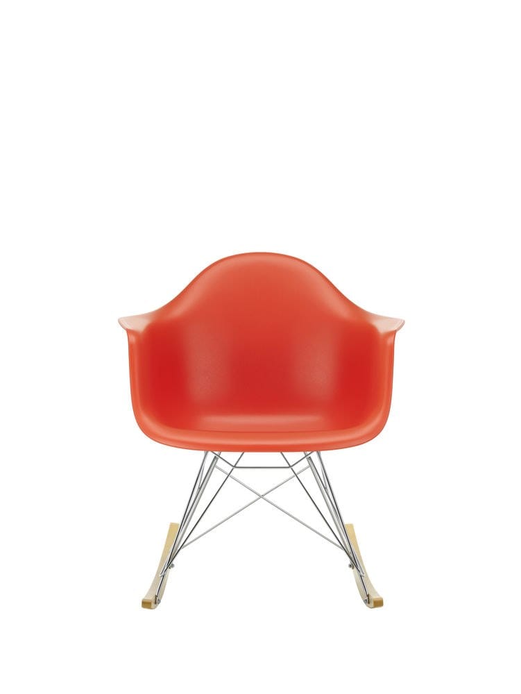 Мягкое тканевое кресло-качалка с подлокотниками VITRA Eames Plastic Chair ARCH-00023828 - Вид №35