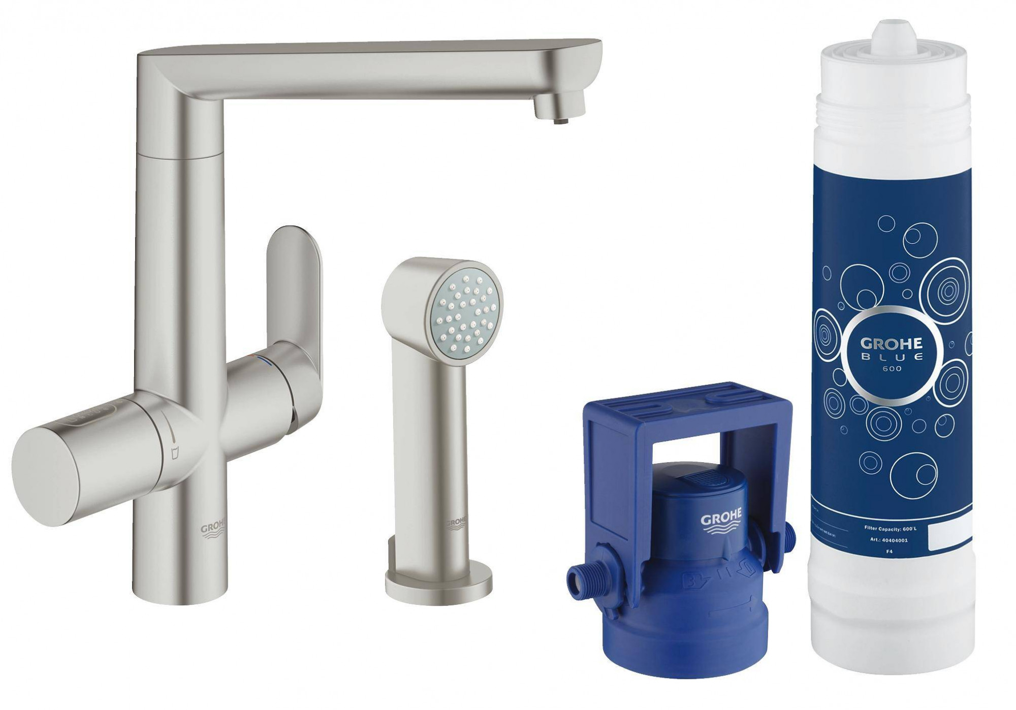 31354DC1 Комплект со смесителем для кухни Grohe BLUE