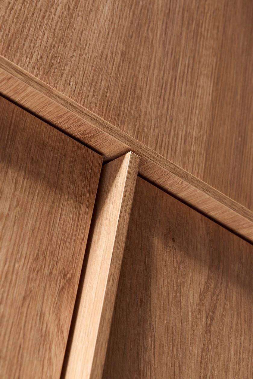 Acquabella Подвесная тумба под умывальник из дуба с ящиками Urban sun-id-1383858 - Вид №3