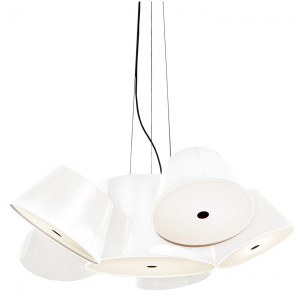 004448 Люстра 5 белая Marset Tam Tam