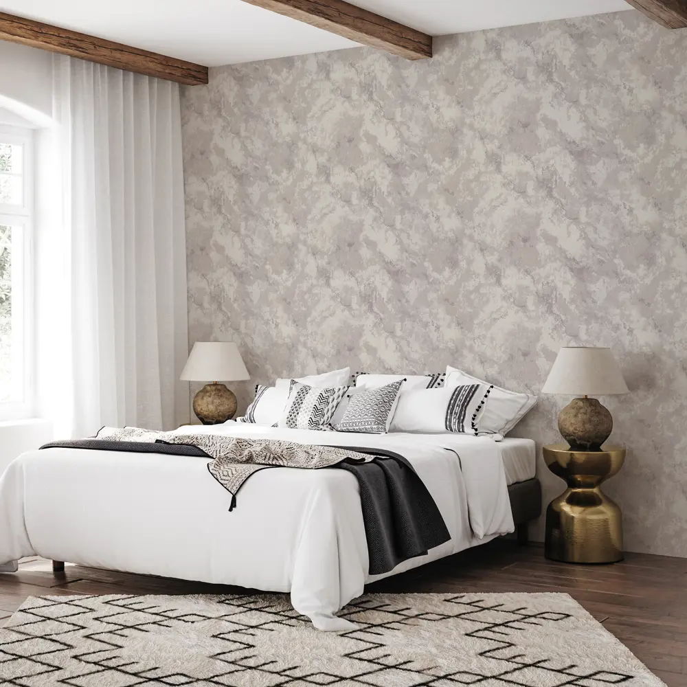 Обои флизелиновые Аспект Ру Каскад бело-бежевые 1.06 м 70370-28 STLM-2205973 - Вид №3