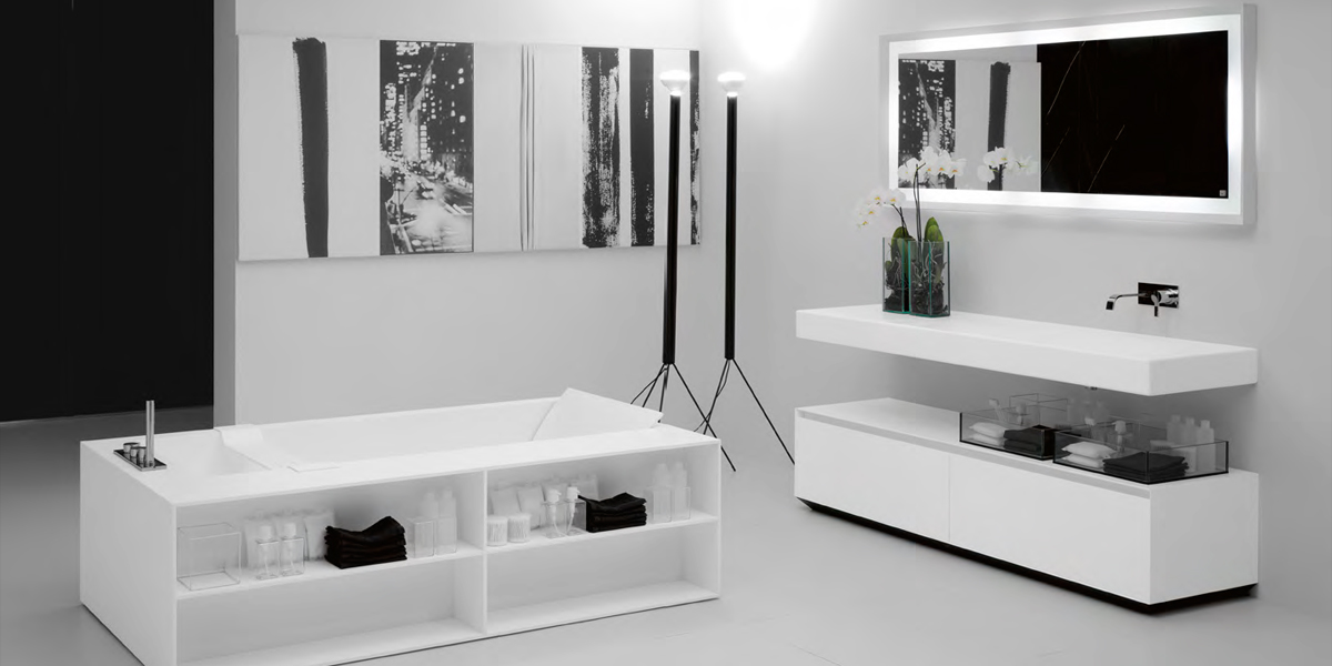 Комплект мебели №84 180 см Antonio Lupi PANTA REI Antoniolupi 84PANTAREI - Вид №1