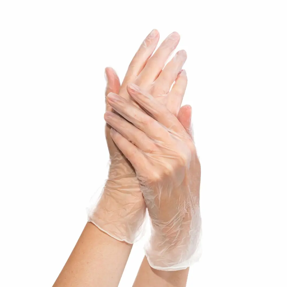 B&B BRIGHT.BALANCED - Виниловые перчатки для защиты рук, размер M, 5 пар 84505693 STLM-0050742 - Вид №2