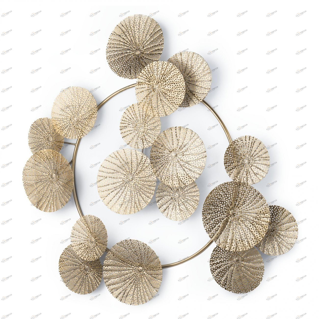 Декоративное настенное панно Circle ANKONA  217809 Золото 