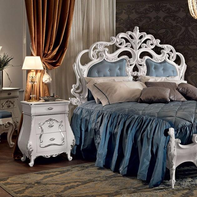 Modenese Gastone Прикроватная тумбочка из лакированной древесины с ящиками Villa venezia sun-id-1372295 - Вид №1